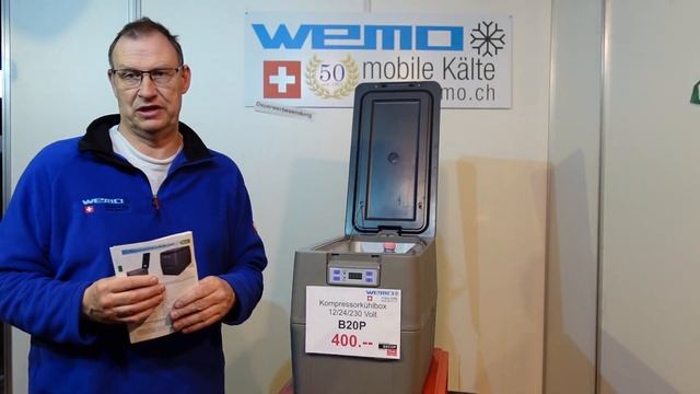 WEMO B20P Kühlbox  mit Kompressor Secop für Boot und Wohnmobil Test Bericht Erfahrung