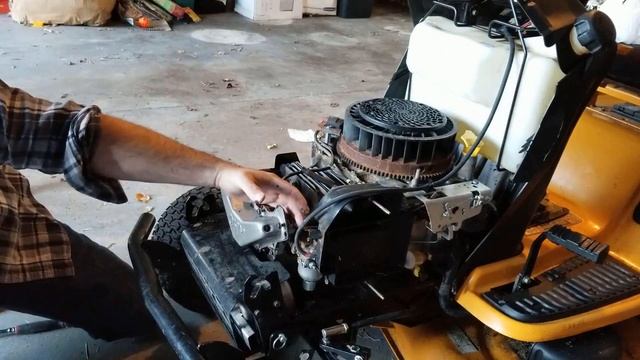 How to replace a Cub Cadet valve cover gasket.