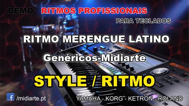 ♫ Ritmo / Style  - RITMO MERENGUE LATINO - Genéricos-Midiarte