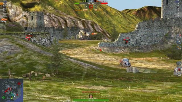 WoTBlitz Комет прикольный аппарат