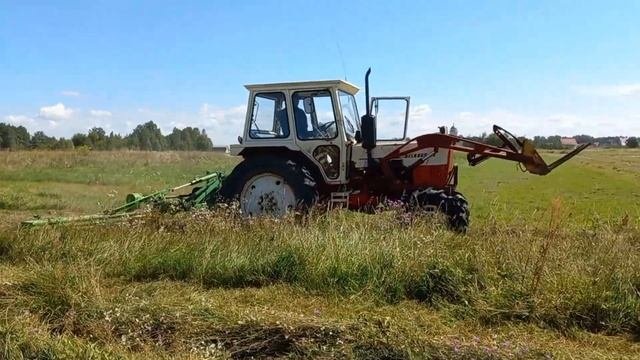 Привезли роторну косарку SaMASZ захватом 2.65