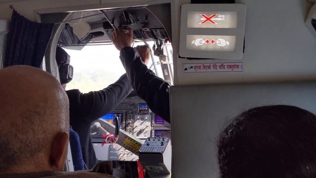 Tara Airlines flight from Pokhara to Jomsom (PKR-JMO): Takeoff