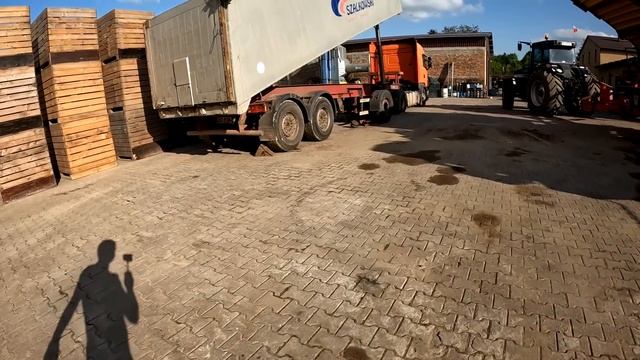 7. Podsumowanie tygodnia i dalsze plany. Opryskiwacz Horsch LEEB 12 TD podczas oprysku ziemniaków.