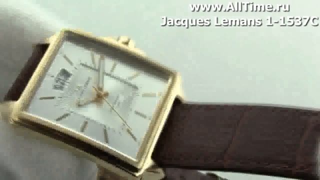 Мужские наручные швейцарские часы Jacques Lemans 1-1537C