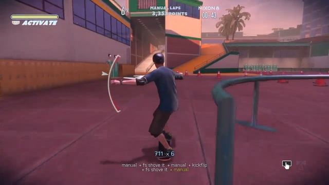 Tony Hawk's Pro Skater 5 - School III - Mandatory Manual Sick Score