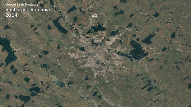 Bucharest, Romania - Earth Timelapse