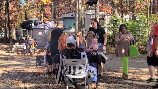 Timberland Lake Campground Halloween Event.