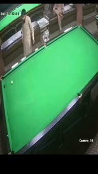 Идеальный удар в бильярде / Камера наблюдения