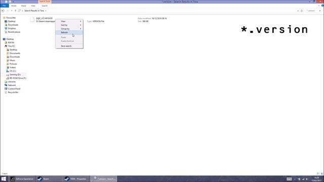 Tera not running after clicking play