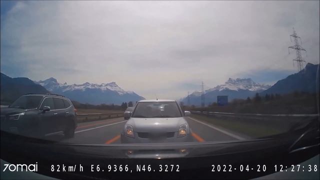 SWISS DASHCAM / ВИДЕО РЕГИСТРАТОР ИЗ ШВЕЙЦАРИИ No 30 2022