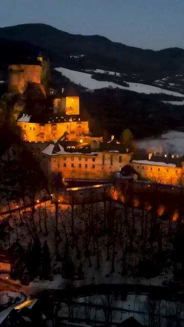 🏰 Замок Оравский град, Словакия