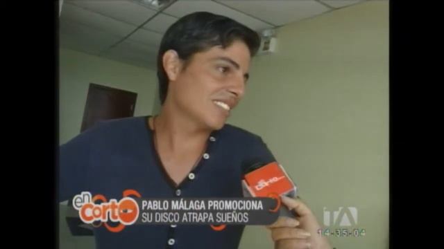 Pablo Málaga promociona su disco - En Corto - Teleamazonas