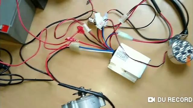 24v 250w Motor And Controller Full Wiring Connection