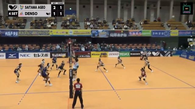 Jaja Santiago Highlights | Ageo vs Denso | 2021-22 V.League Division1 Women | 02/20/2022