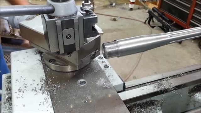 Receiver truing and Barrel threading with timing