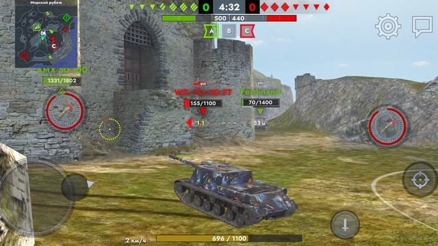 Tanks blitz  победа