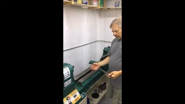 Grizzly G0694 Wood Lathe toolrest slide fix