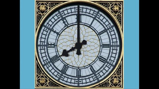 Big Ben (08:00) chimes and clock | Big Ben Digital
