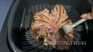 iFoodi Grill - How to Grill a T bone steak!