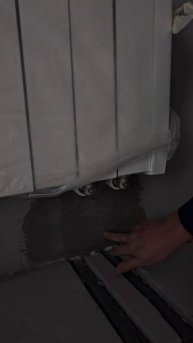 Правильная подводка труб к радиаторам 👍 #радиаторы #трубы #ремонт