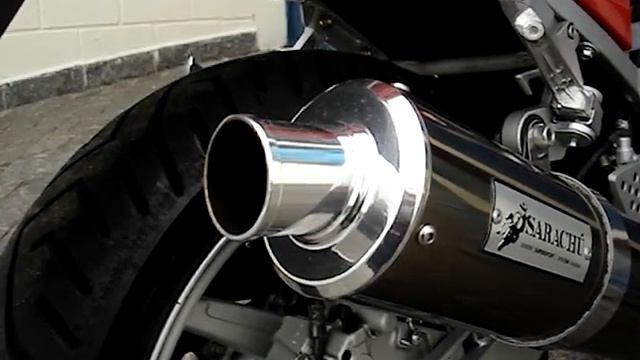 KASINSKI COMET 250 COM PONTEIRA SARACHÚ EM ALUMÍNIO ANODIZAD