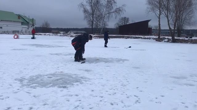 поимка форели на силикон