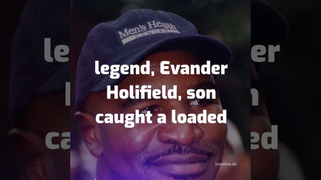 Evander Holifield Son Getting Knocked OUT...in Round 1 #short #shorts