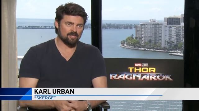 Skerge sits down with Local 10 as 'Thor: Ragnarok' hits theaters