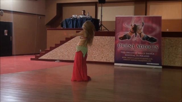 Vanessa Wilczewska 2nd place - Tabla Solo - Orient Addicts 2015