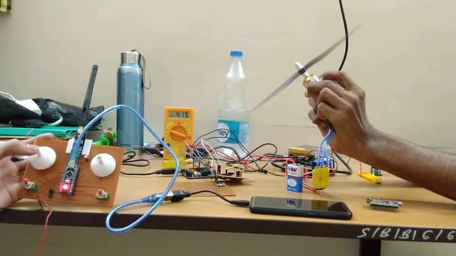 2.4Ghz transmitter and Receiver test