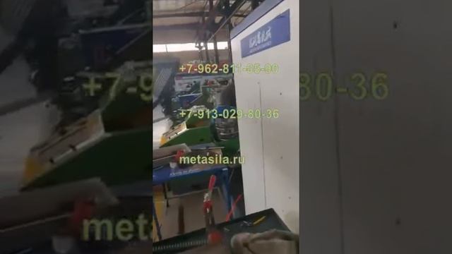 Холодновысадочный станок по производству болтов
