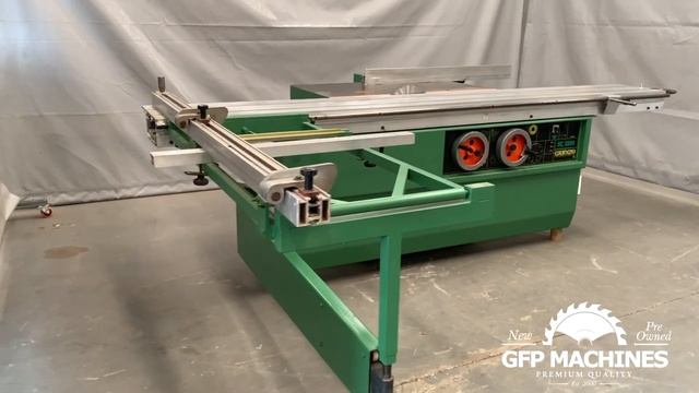 3.2m Sliding Table Panel Saw from Italy in action | Griggio SC3200 | GFP Machines