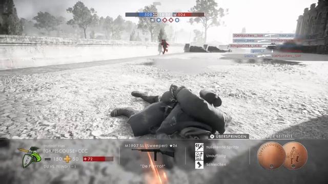 BF1 35-11 Kills  Parabellum MG-14/17 low weight [Ballroom Blitz]