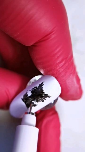 Черный кот #aspronail #ногти #черныйкот #Nails #Nailart #новогоднийдизайнногтей #годкота