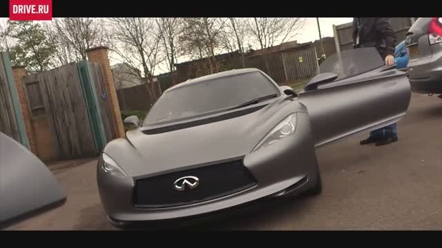 Infiniti Emerg-E 2012 — За кадром