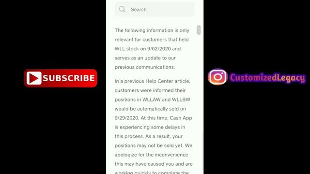 Whiting Petroleum Stock Warrants Update| Whiting Petroleum Stock Cash App Stock Payout| WLL Stock