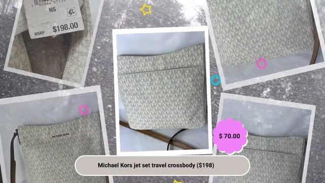 Michael Kors jet set travel crossbody ($198)
