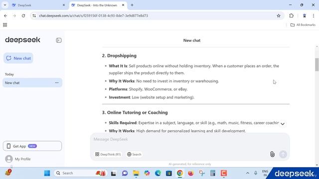 23 -The Best Businesses ideas to start with DeepSeek