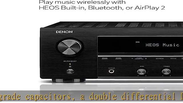 Denon DRA-800H 2-Channel Stereo Network Receiver for Home Theater | Hi-Fi Amplification | Connects
