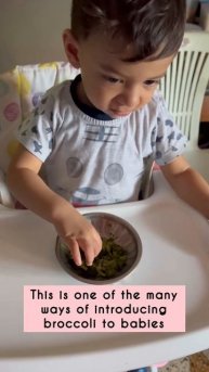 Broccoli for babies | Finger Food for Babies | Broccoli for Toddlers