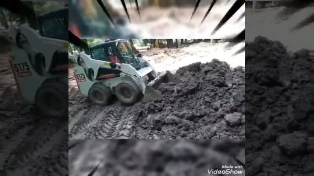 Работа с Бобкетом уже 3-день