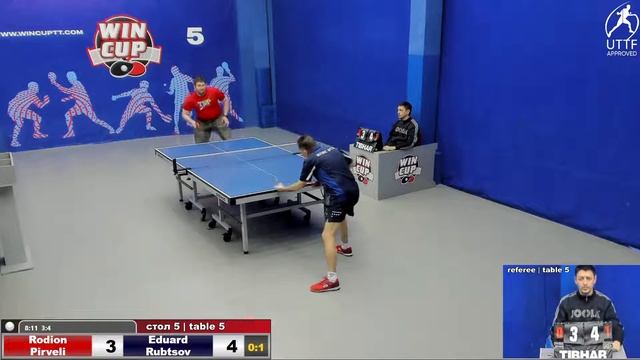 18:30 Пирвели Родион 0-3 Рубцов Эдуард cтол 5 ЮГ-4 09.04.22