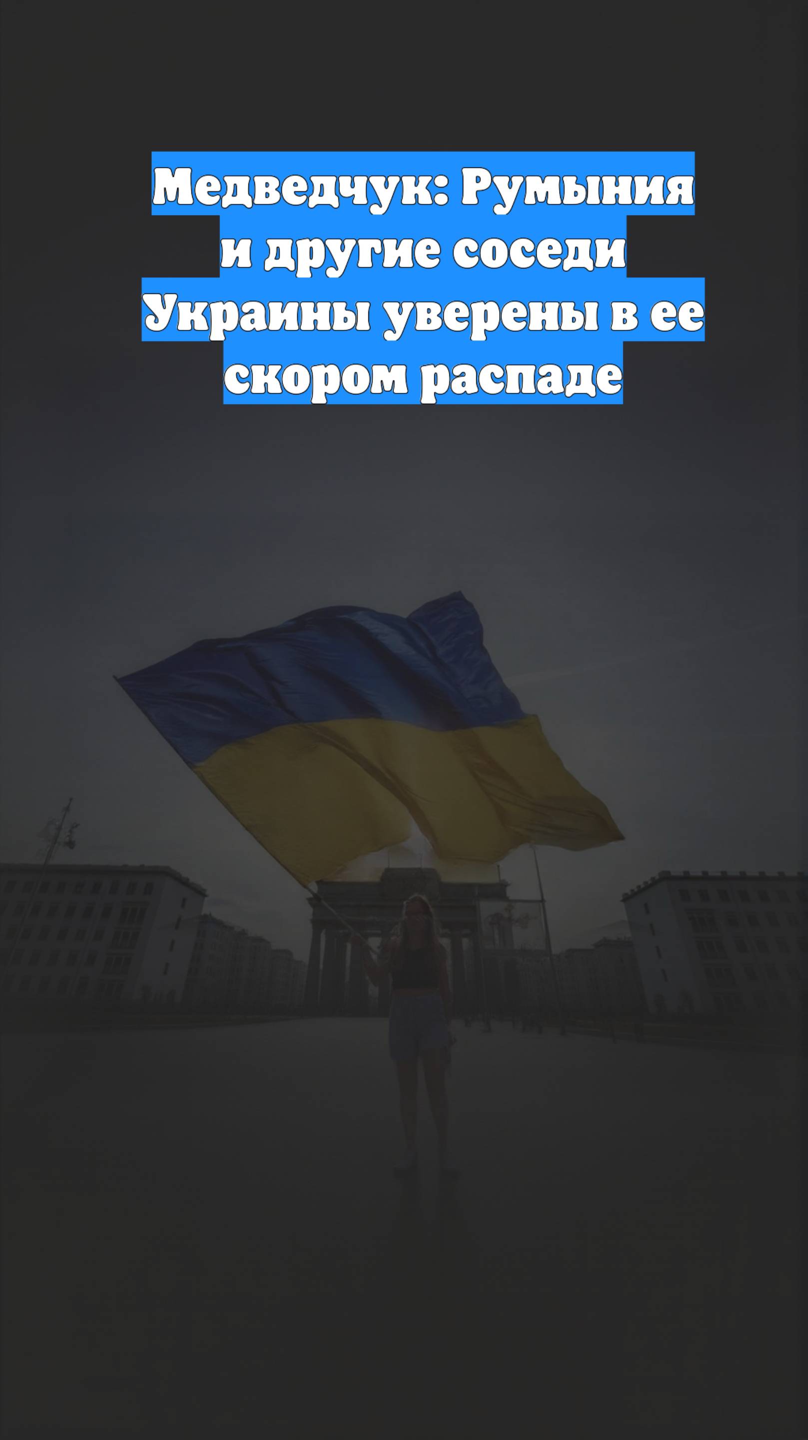 Медведчук: Румыния и другие соседи Украины уверены в ее скором распаде