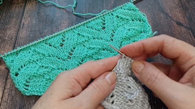 Узор спицами для кардиганов,кофточек,футболок,юбочек...