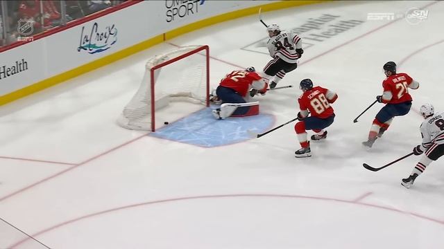 Landon Slaggert Scores Fastest Goal In Blackhawks History Just Seven Seconds After Puck Drop