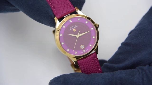Swiss ladies watch L`Duchen D 791.29.30 Collection Grace