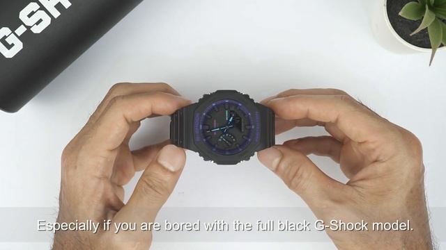 NEW VIRTUAL BLUE! CASIO G-SHOCK GA-2100VB-1