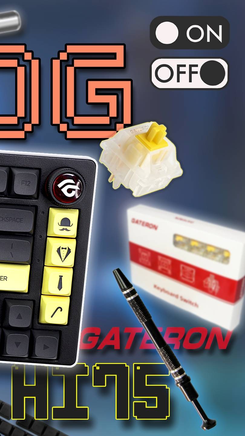 Leobog Hi 75 + Gateron Milky Yellow + PBT keycaps | Моддинг механической клавиатуры + ASMR Unboxing