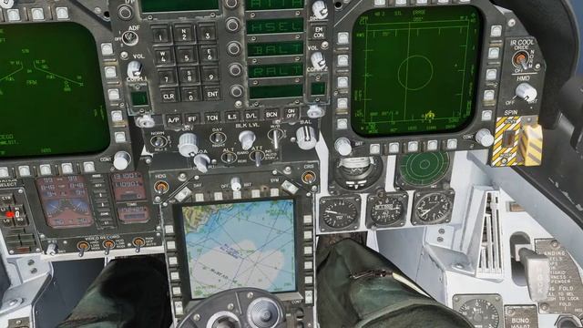 DCS: World - #4 - Работа на F-16/18