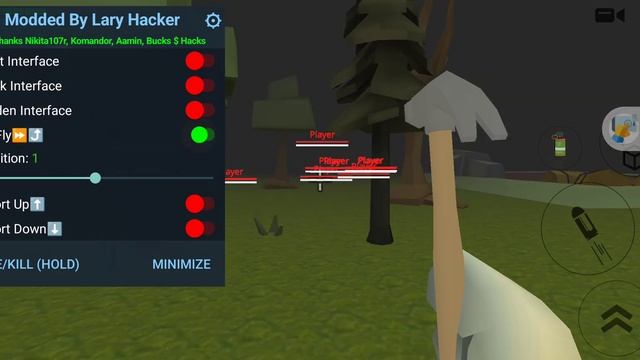 тест читов от лари хакера на 3.4.0